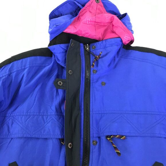 Vintage Slalom Sports Insulated Snow / Ski Jacket Women's Size 12 Waterproof - Picture 11 of 16